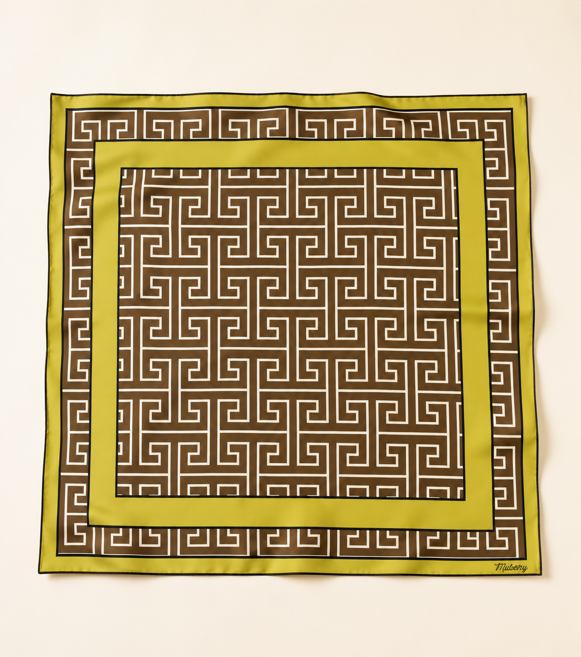 Retro Silk Scarf