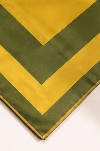 Color Block Collection - Chartreuse and Olive Green
