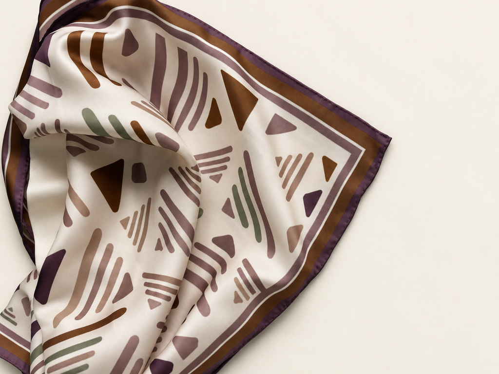 Terrazzo Silk Scarf