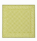 Greek Key Collection - Olive Chartreuse