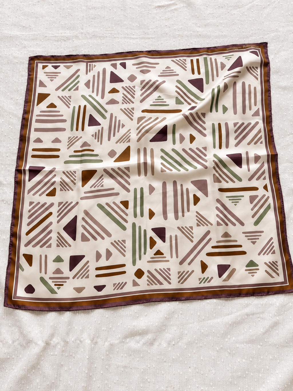 Terrazzo Silk Scarf