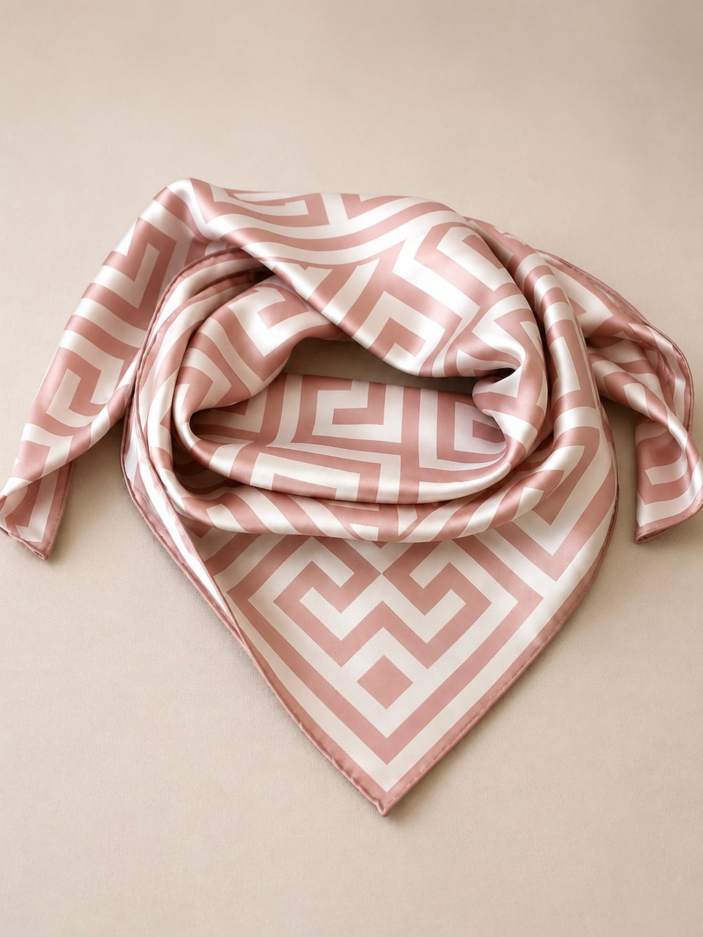 Greek Key Collection - Blush