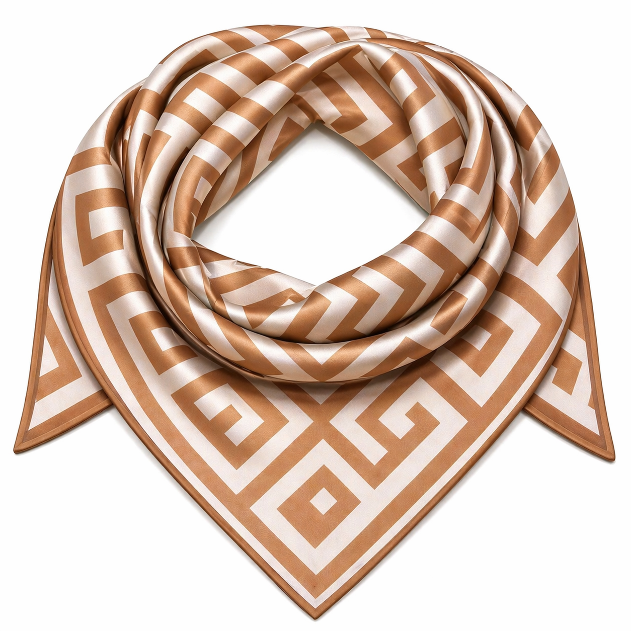 Greek Key Collection - Camel