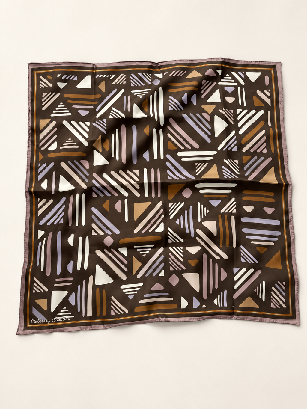 Terrazzo Silk Scarf