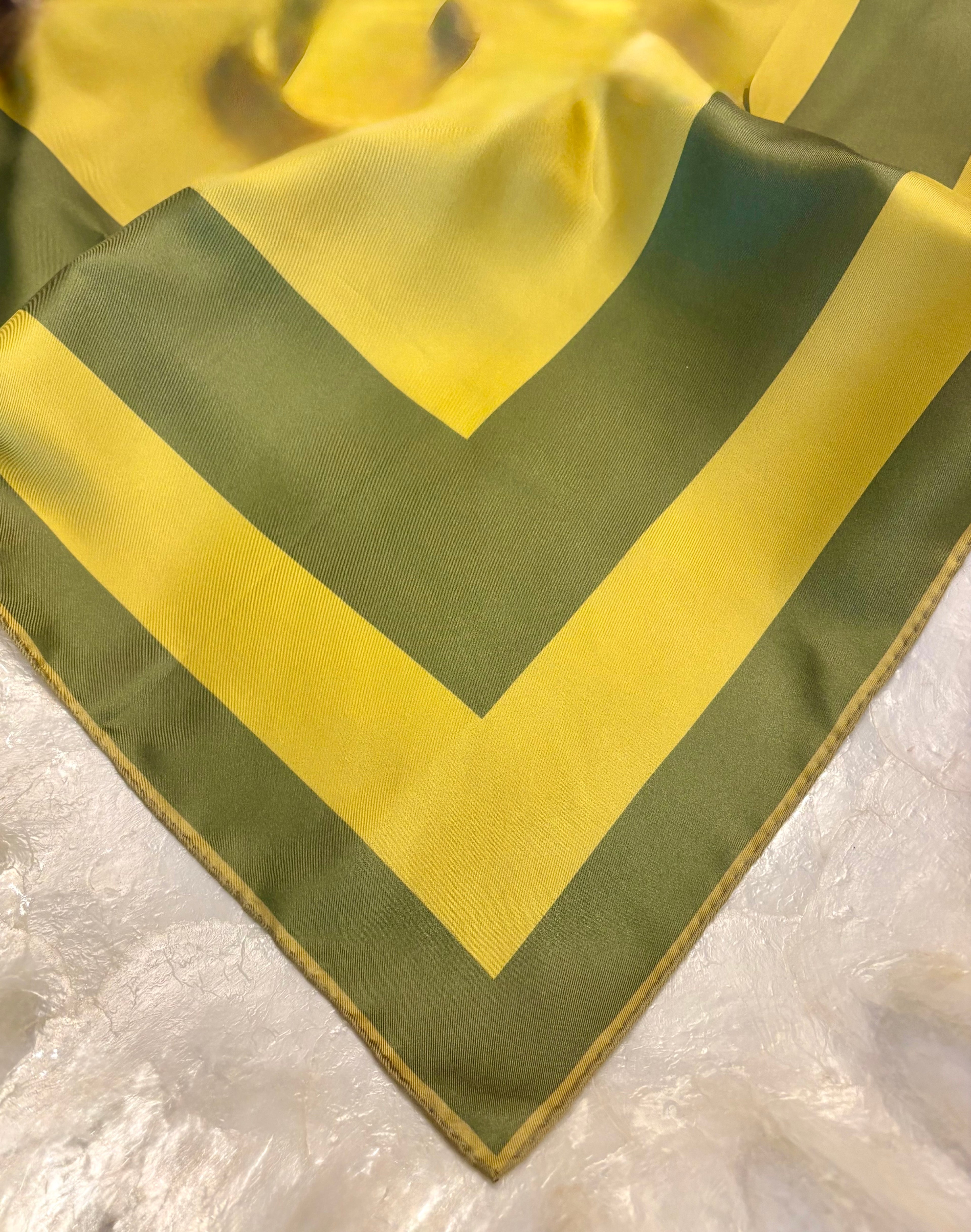 Color Block Collection - Chartreuse and Olive Green