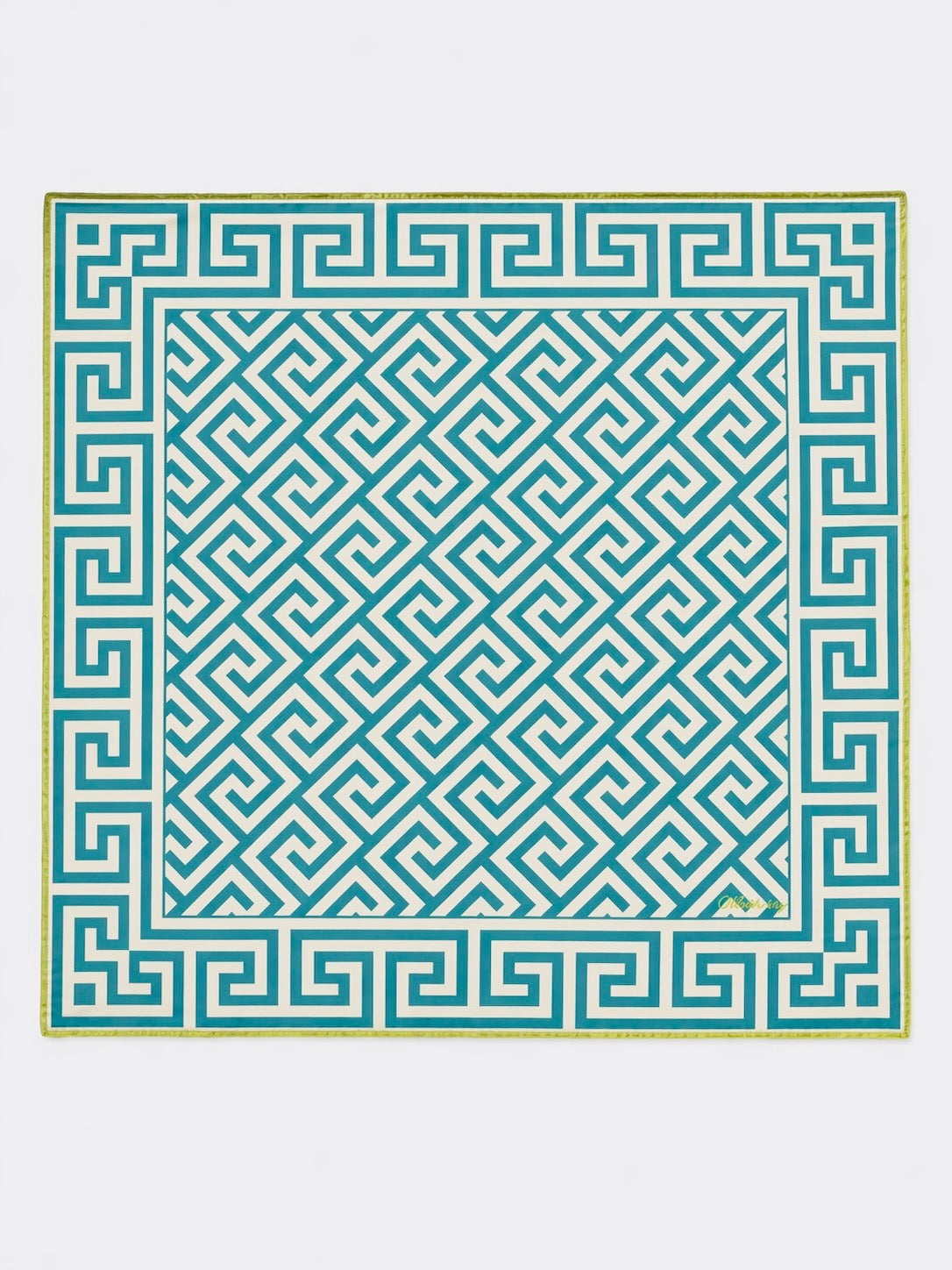 Greek Key Collection - Turquoise