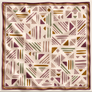 Terrazzo Silk Scarf